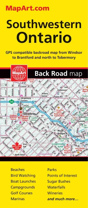 Map Southwestern Ontario