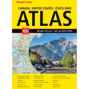 Canada USA Road Atlas