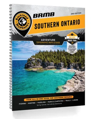 Southern Ontario Backroad Map Book 8.5x11