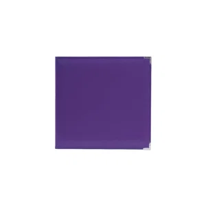 Grape Soda Leather 3 Ring Album 12x12