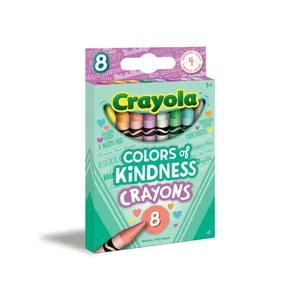 Crayola Colours of Kindness Crayons, 8 Count