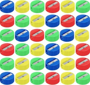 Plastic Pencil Sharpener - Assorted Colours