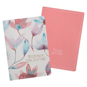Notebook Set 2pc Pink Petals
