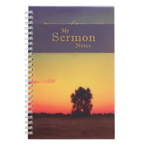 Notebook Wirebound My Sermon Notes Tree