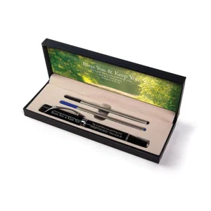 Triangle Scripture Pen Set - Bless You & Keep You