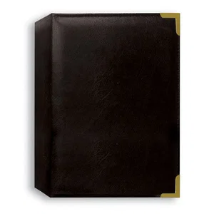 Photo album Black Oxford Brass Corner