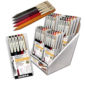 Sarasa Clip Gel Pen Set - 5 Pk