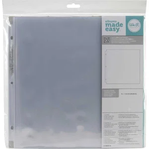 Ring Page Protectors 12"X12"" 10/Pkg