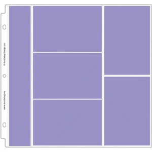 Doodlebug Page Protectors 12"X12"" 12/Pkg