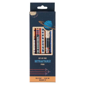 Pen Set 5 pc Be Strong and Courageous