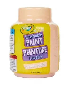 Crayola Peach Washable Paint - 2 fl. oz