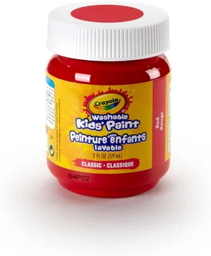 Crayola Red Washable Paint - 2 fl. oz
