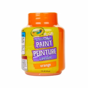 Crayola Orange Washable Paint - 2 fl. oz