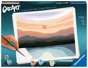 CreArt Minimalistic Landscape - Paint By Number 10"x12"