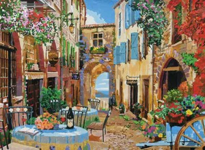 Paint by Number - French Village - Adult