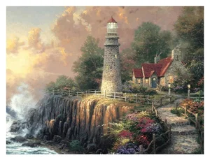 Large Paint By Number - The Light of Peace