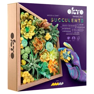 Wood & Craft - Succulents - Energy