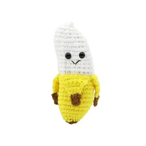 Crochet Key Ring Kit - Banana Buddy DIY