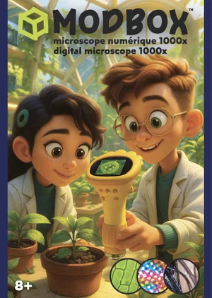 Digital Microscope With 2" Lcd Screen