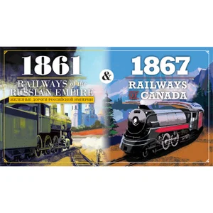 1861 Railways of Russia & 1867 Railways of Canada