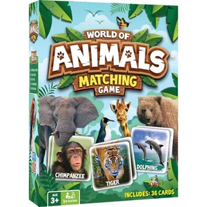 World of Animals Matching Game