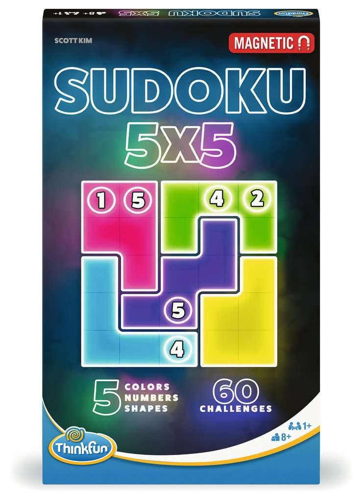 Image of Sudoku 5×5 Magnetic Travel Puzzle