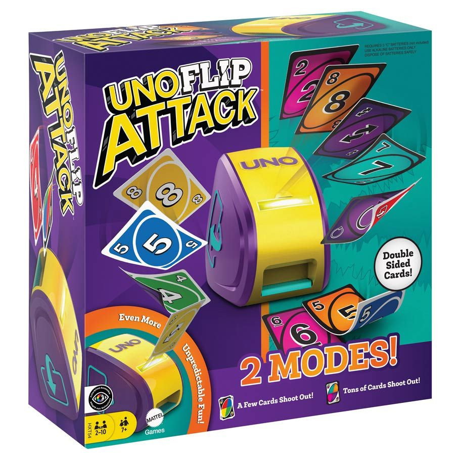 Image of UNO: Flip Attack Electronic Game