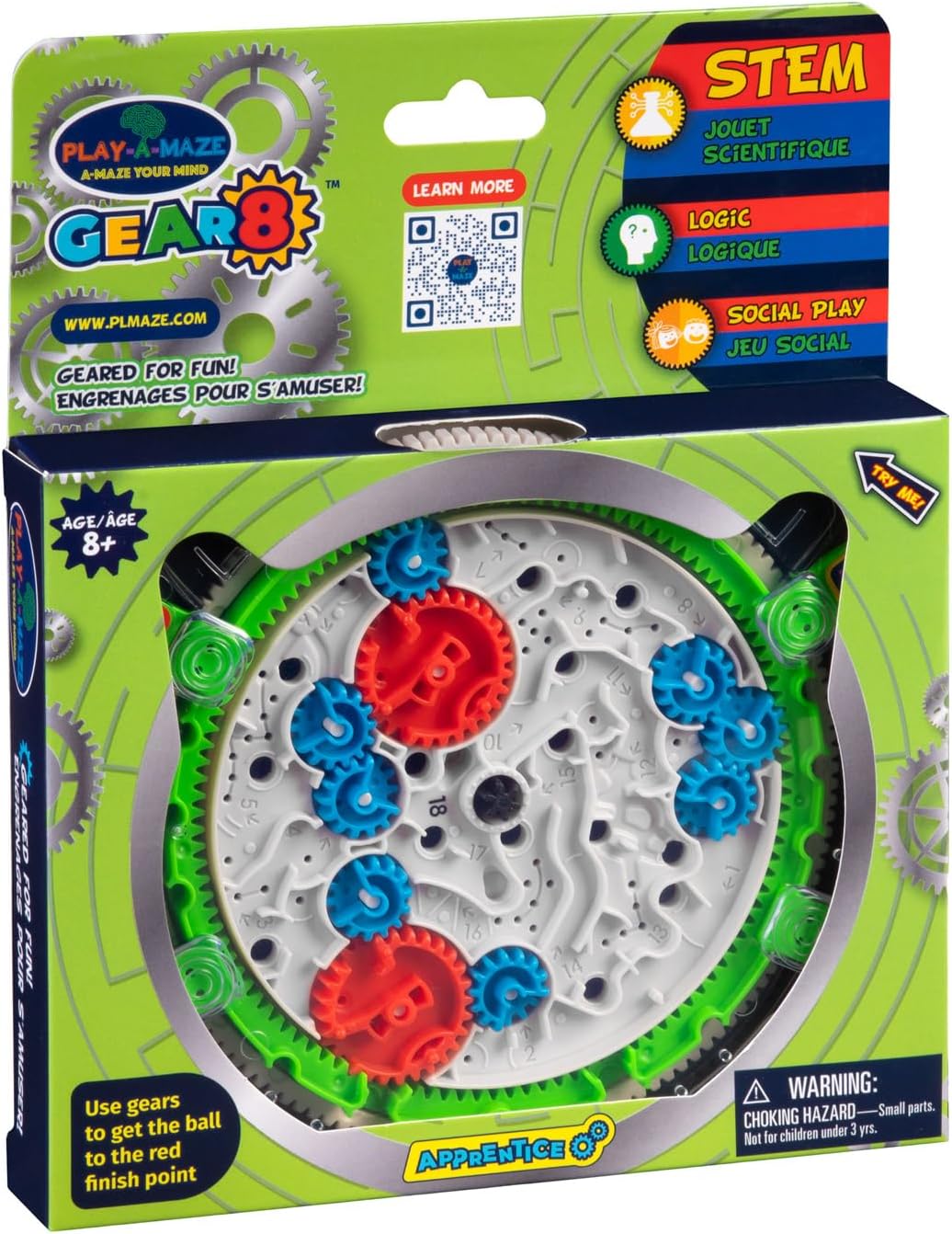 Play-A-Maze Gear8 Puzzles (Apprentice)