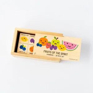 Game-Fruit Of The Spirit Dominos -28 Pieces