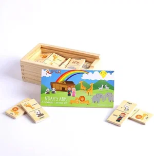 Game-Noah's Ark Dominos -28 Pieces