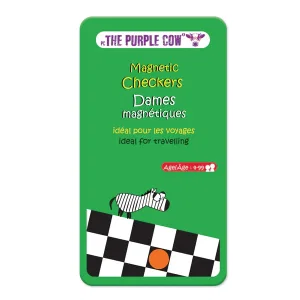 Checkers Magnetic Game