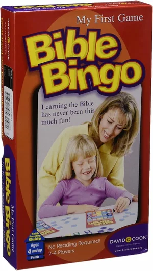 Bible Bingo Board Game (My First Game)