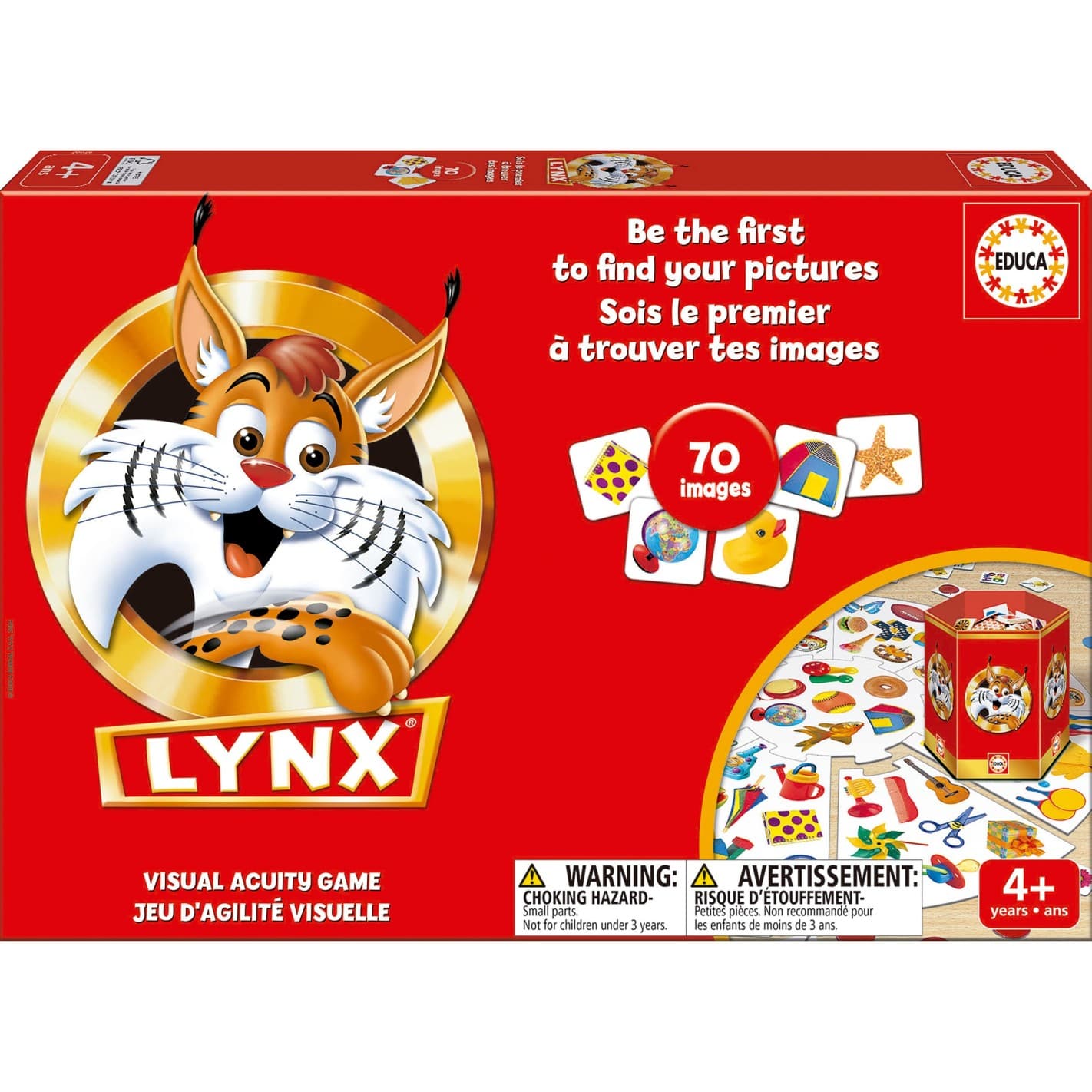 Educa Lynx Junior 70 Images Intl (En-Fr)