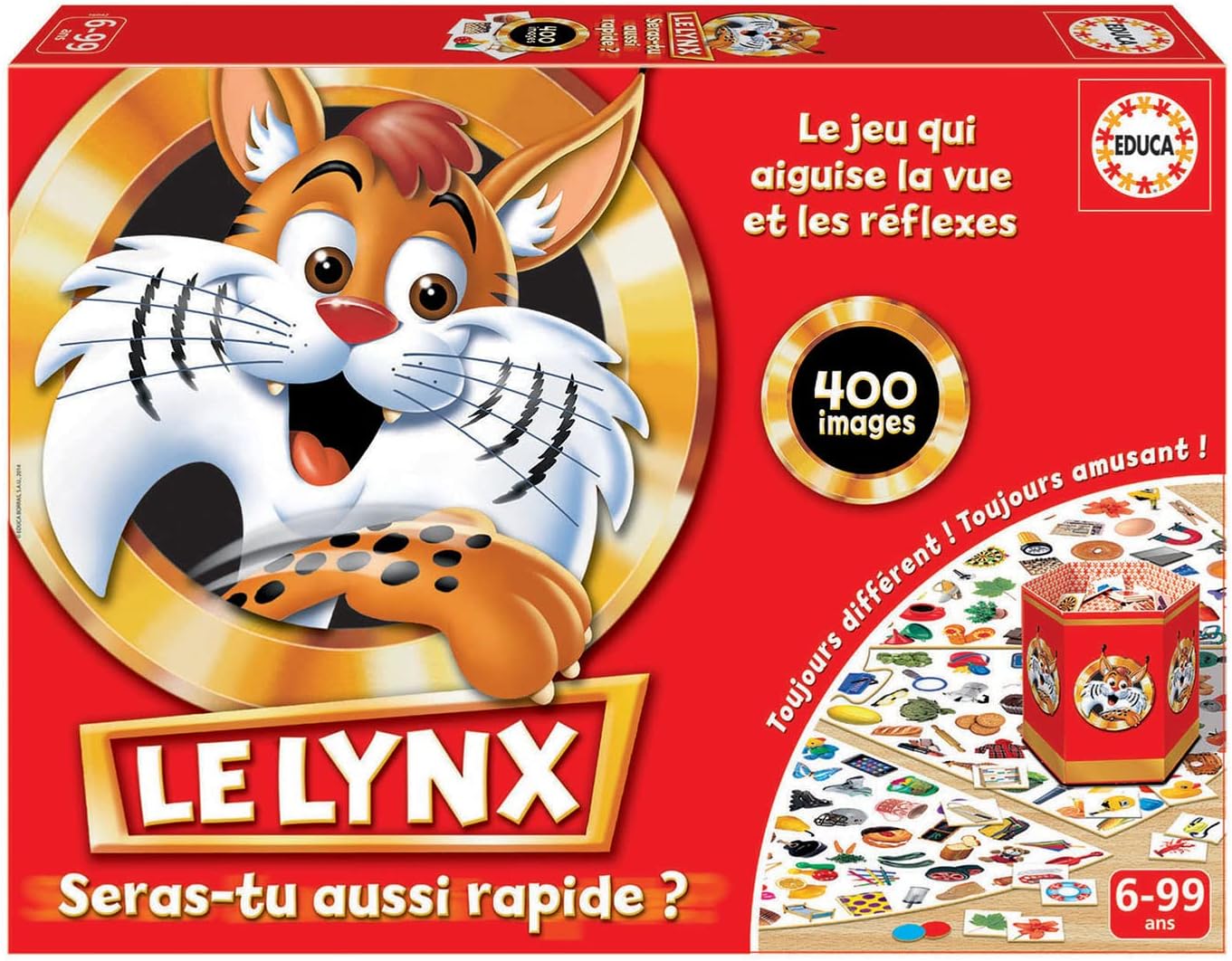 Educa Lynx 400 Images Intl (En-Fr) Gmark Certification