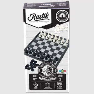 Magnetic Chess & Checkers Game