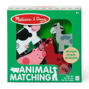 Wooden Animal Matching Farm