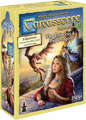 Carcassonne: Expansion 3 - Princess & The Dragon