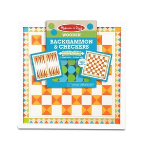Backgammon & Checkers Wooden