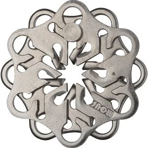 Cast Snow Metal Puzzle Level 7