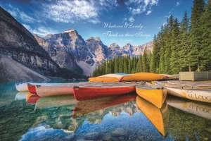 Puzzle Canoe Reflection 1000 Pc.