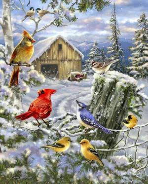 1000 Pc Puzzle - Frosty Morning Song