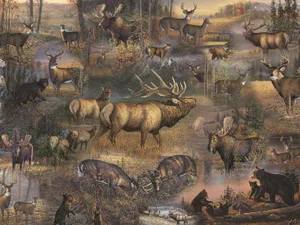 Big Game Collage- 1000pc Puzzle