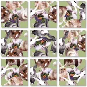 Scramble Squares Bunnies