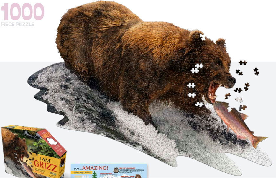Image of I AM Grizz – Madd Capp Puzzle – 1000 pc