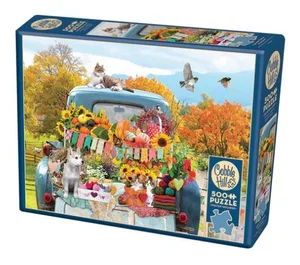 Country Truck In Autumn Puzzle 500pc
