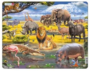 43 Pc Puzzle - Savanna