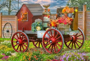 Puzzle Flower Cart 1000 Pc.