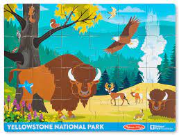 NPF Yellowstone 24pc Jigsaw Puzzle - DWSO
