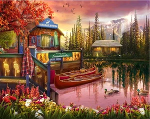 1000 Pc Puzzle - Lakeside