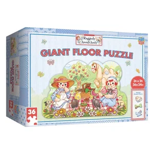 Raggedy Ann & Andy Kids Floor Puzzle - 36pc